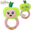 Happy Monkey baby fruit teether green apple