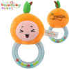 Happy Monkey cartoon fruit baby teether