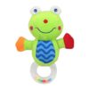 BabyFans Cartoon Animal rattle teether Plush doll little frog