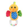 BabyFans Cartoon Animal rattle teether Plush doll little chicken