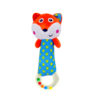 BabyFans Cartoon Animal rattle with teether baby fox